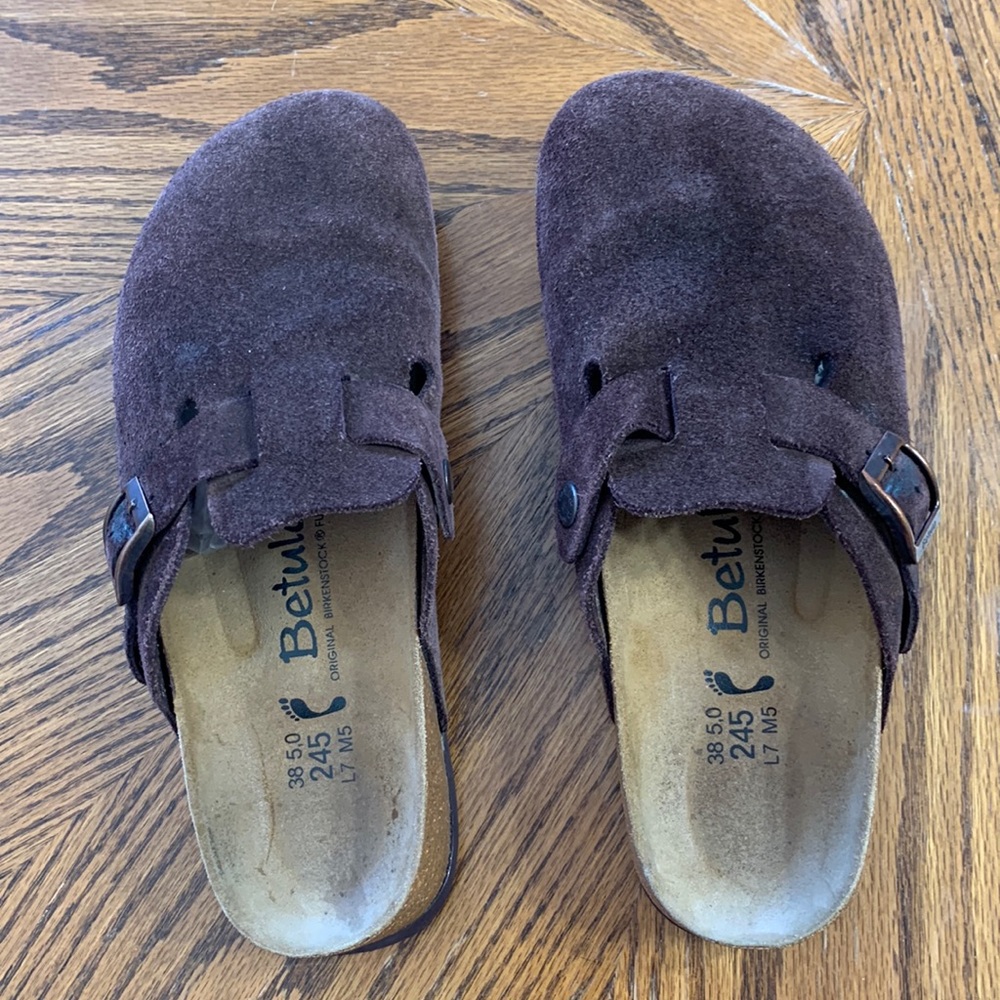 betula birkenstock clogs